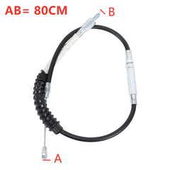 Custom Chrome 80CM Black Vinyl 31.5" Clutch Cable Fits For Harley Seventy Two XL1200 2012-2015