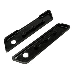 Custom Chrome Saddlebags Hinge Latch Covers Gloss Black Chrome Fit For Harley Touring Road King Glide 14-up