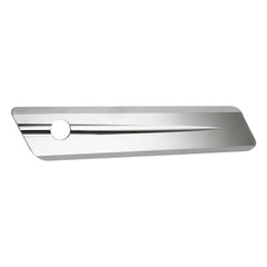 Custom Chrome Saddlebags Hinge Latch Covers Gloss Black Chrome Fit For Harley Touring Road King Glide 14-up