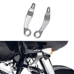 Custom Chrome Fairing Support Brackets Mount Kits Matte Black Chrome For Harley Touring Road Glide 2015-UP