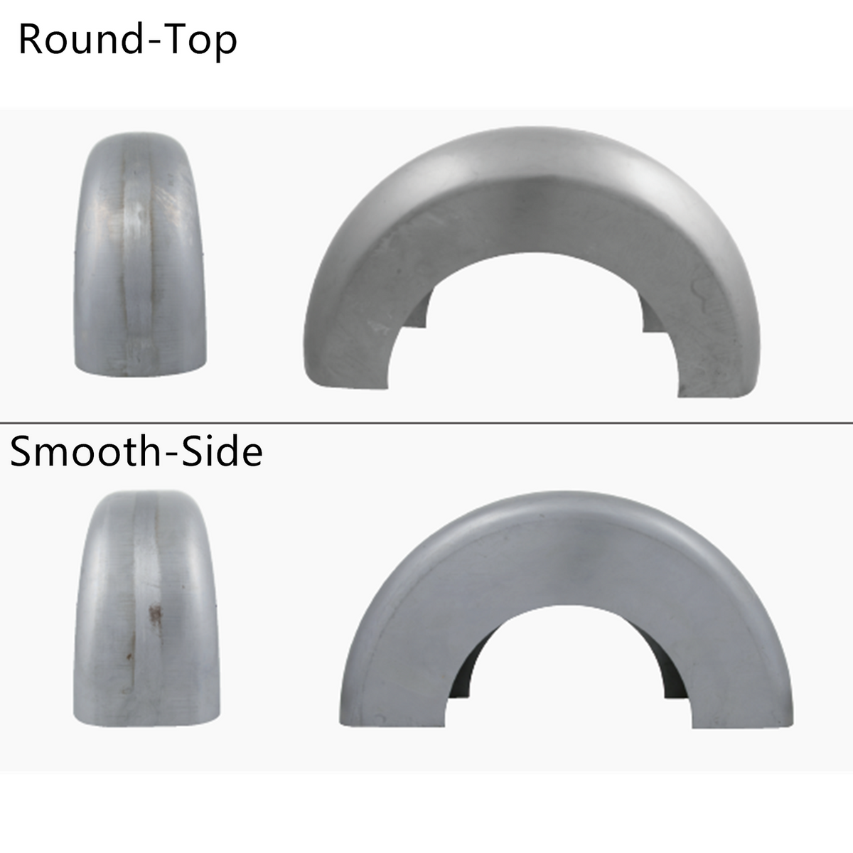 Santee 6" Blank Steel Front Fender for Harley 16" Wheel