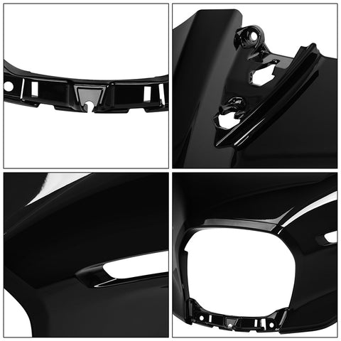 HR3 Vivid Black Outer Fairing for 2024 HD Street Glide