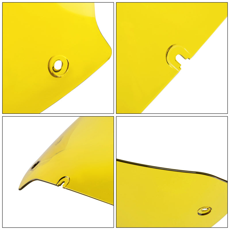 HR3 Yellow Windshield Fit For Harley Road Glide 2023-2025