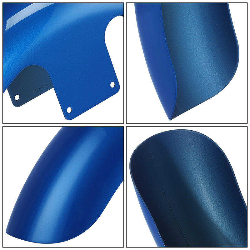 HR3 Mako Shark Fade 21" Wrap Front Fender Fit For Harley Touring 2014-2023