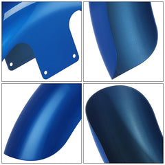 HR3 Mako Shark Fade 21" Wrap Front Fender Fit For Harley Touring 2014-2023