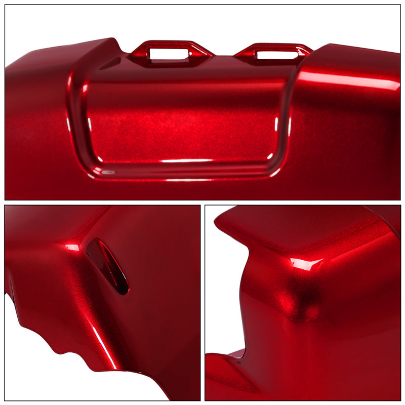 HR3 Velocity Red Sunglo Water Pump Cover For Harley Twin-Cooled Engine Touring 2017-2023