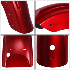HR3 Velocity Red Sunglo 2016S Motorcycle Rear Fender Mudguard For Harley 2014-2023 FLHX FLHXS, 2015-2023 FLTRX FLTRXS