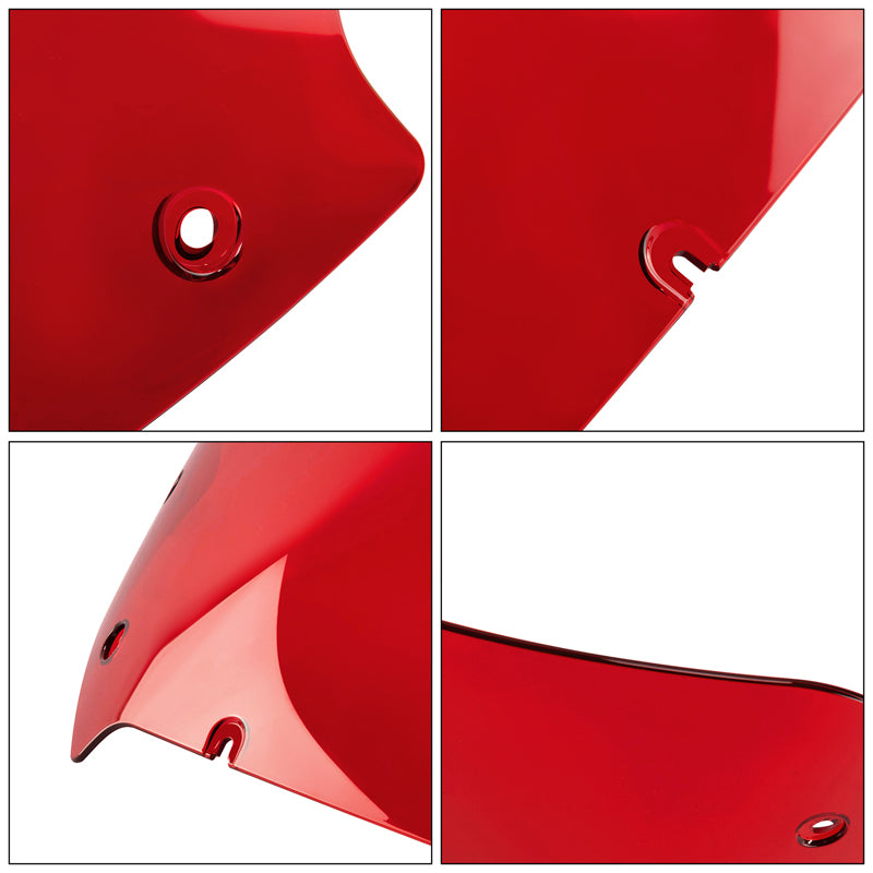 HR3 Red Windshield Fit For Harley Road Glide 2023-2025