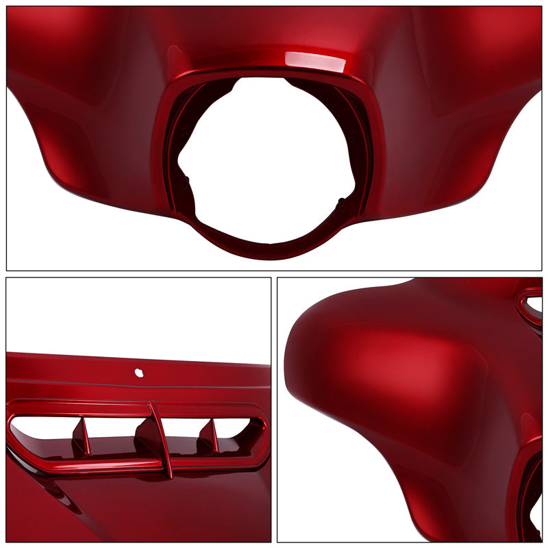 HR3 Velocity Red Sunglo 2017S Outer Batwing Fairing Cowl Upper 2017 STREET GLIDE SPECIAL（FLHXS）