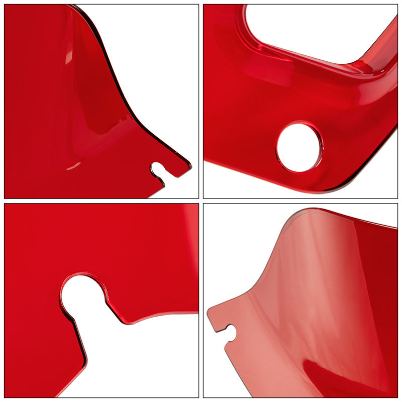 HR3 7" Red Windshield Fit For Harley Low Rider ST FXLRST 2022-2025