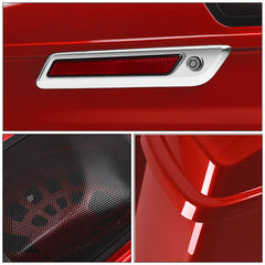 HR3 Wicked Red CVO Stretched Saddlebags with Speaker Lids For 14-23 Harley Touring