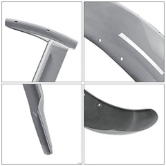 Custom Chrome Heavy-Duty Iron Front Mudguard Fender Fit for Harley Low Rider S FXLRS 2020-2026 & Low Rider ST FXLRST 2022-2026 (Billiard Gray)