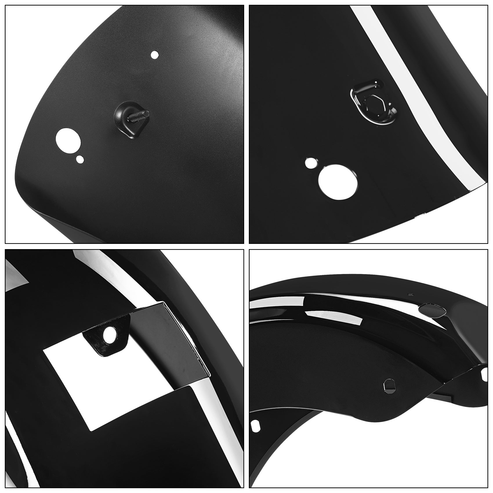 HR3 APEX Motorcycle Rear Fender Mudguard FLTRK,FLHTK / FLHT 2014-2023
