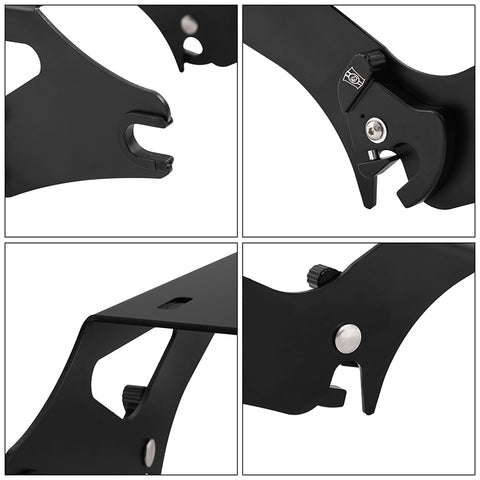 Detachable Tour Pack Mount Rack+Docking Hardware Kit Fit For Harley Touring 14+