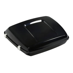 HR3 Midnight Blue 5.5" Razor Style Touring Trunk Luggage For 14-24 Harley Touring