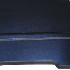 HR3 Midnight Blue 5.5" Razor Style Touring Trunk Luggage For 14-24 Harley Touring