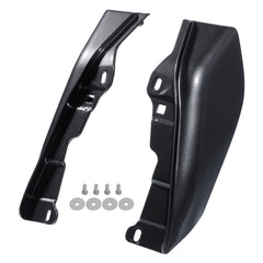 HR3 Gold / Black Geometric Shape Fade Mid Frame Air Heat Deflectors For Harley Touring and Trike Models 09-24