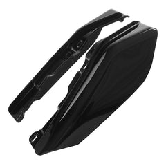 HR3 Vivid Black Mid-Frame Air Deflectors For Harley Touring and Trike Models 09-24