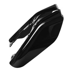 HR3 Vivid Black Mid Frame Air Heat Deflectors For Harley Touring and Trike Models 09-24