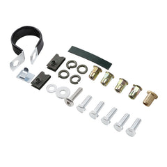 HR3 Vivid Black Mid Frame Air Heat Deflectors For Harley Touring and Trike Models 09-24