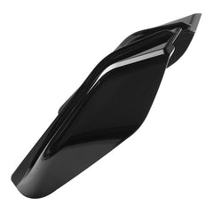 HR3 Vivid Black Mid Frame Air Heat Deflectors For Harley Touring and Trike Models 09-24