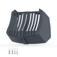 HR3 Gunship Gray Harley Oil Cooler Cover For Harley Touring 2017-2023