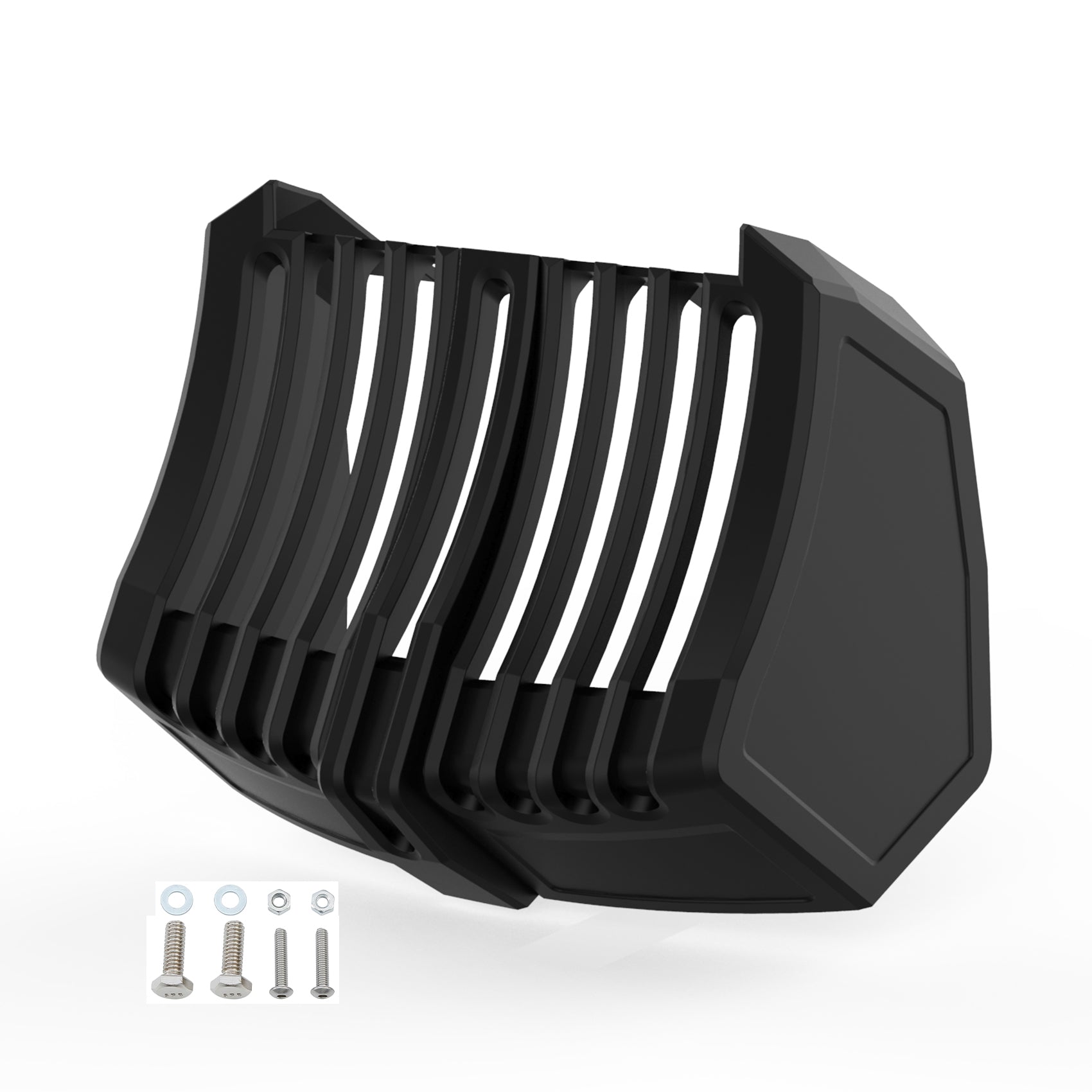 HR3 Black Denim Harley Oil Cooler Cover For Harley Touring 2017-2023
