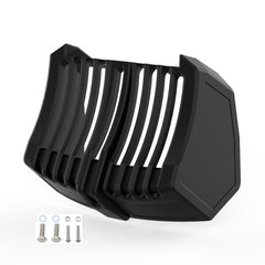 HR3 Black Denim Harley Oil Cooler Cover For Harley Touring 2017-2023