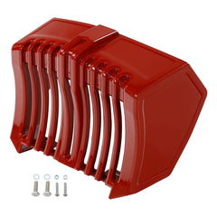 HR3 Orange Lava & Silver Gray Oil Cooler Cover (17-later models)