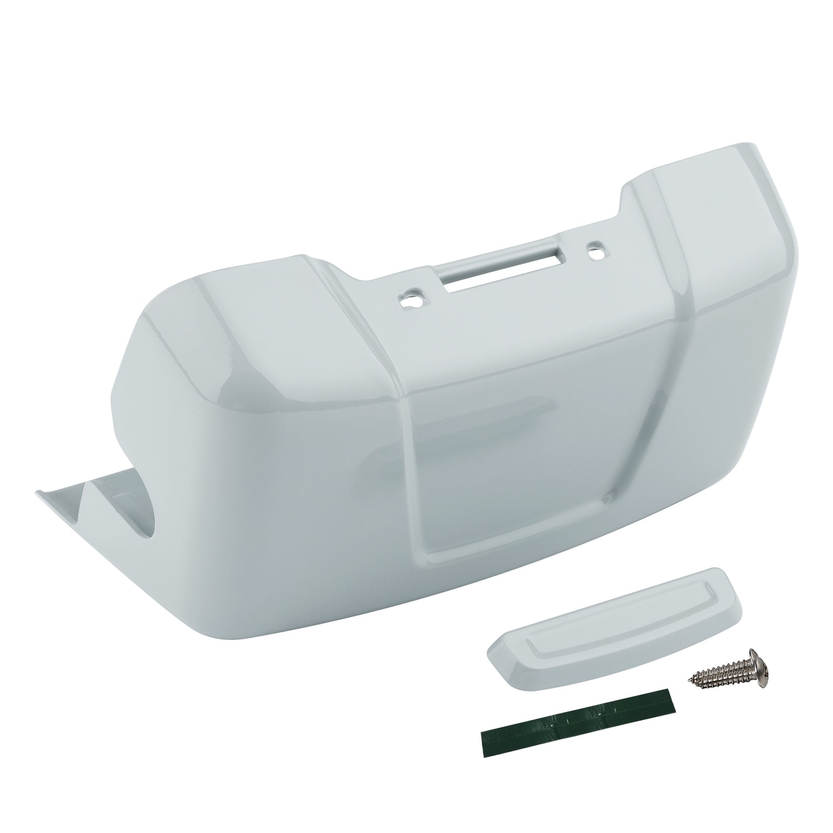 HR3 Apple Green / White Gray Water Pump Cover For Harley Touring Models 14-16