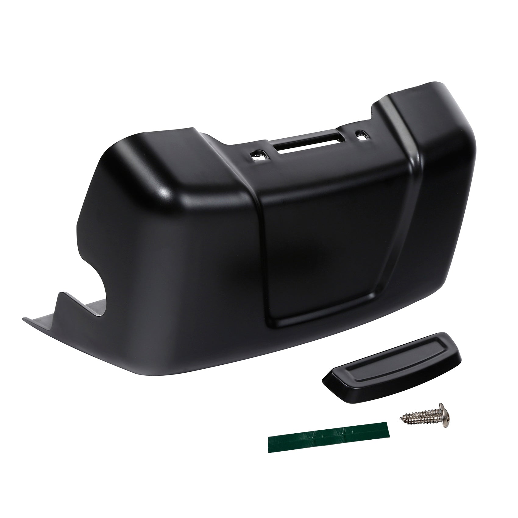 HR3 Black Denim Water Pump Cover For Harley Touring Models 14-16