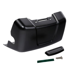 HR3 Black Denim Water Pump Cover For Harley Touring Models 14-16