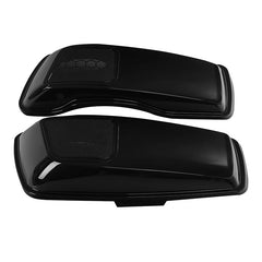 HR3 Vivid Black 6 X 9" Saddlebags Lid Speaker Cutouts W/ Grill For Harley Touring Models 2014-2023