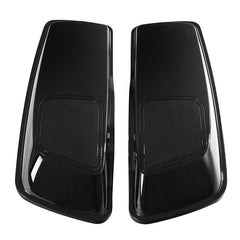 HR3 Vivid Black 6 X 9" Saddlebags Lid Speaker Cutouts W/ Grill For Harley Touring Models 2014-2023
