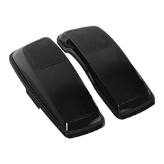 HR3 Vivid Black 6 X 9" Saddlebags Lid Speaker Cutouts W/ Grill For Harley Touring Models 2014-2023