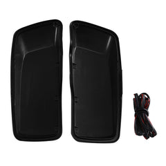 HR3 Vivid Black Hard Saddlebag Lids For Street Glide 2022 FLHX