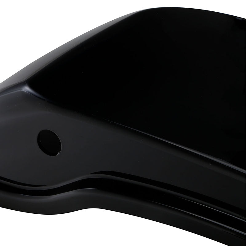 HR3 Vivid Black Hard Saddlebag Lids For Street Glide 2022 FLHX