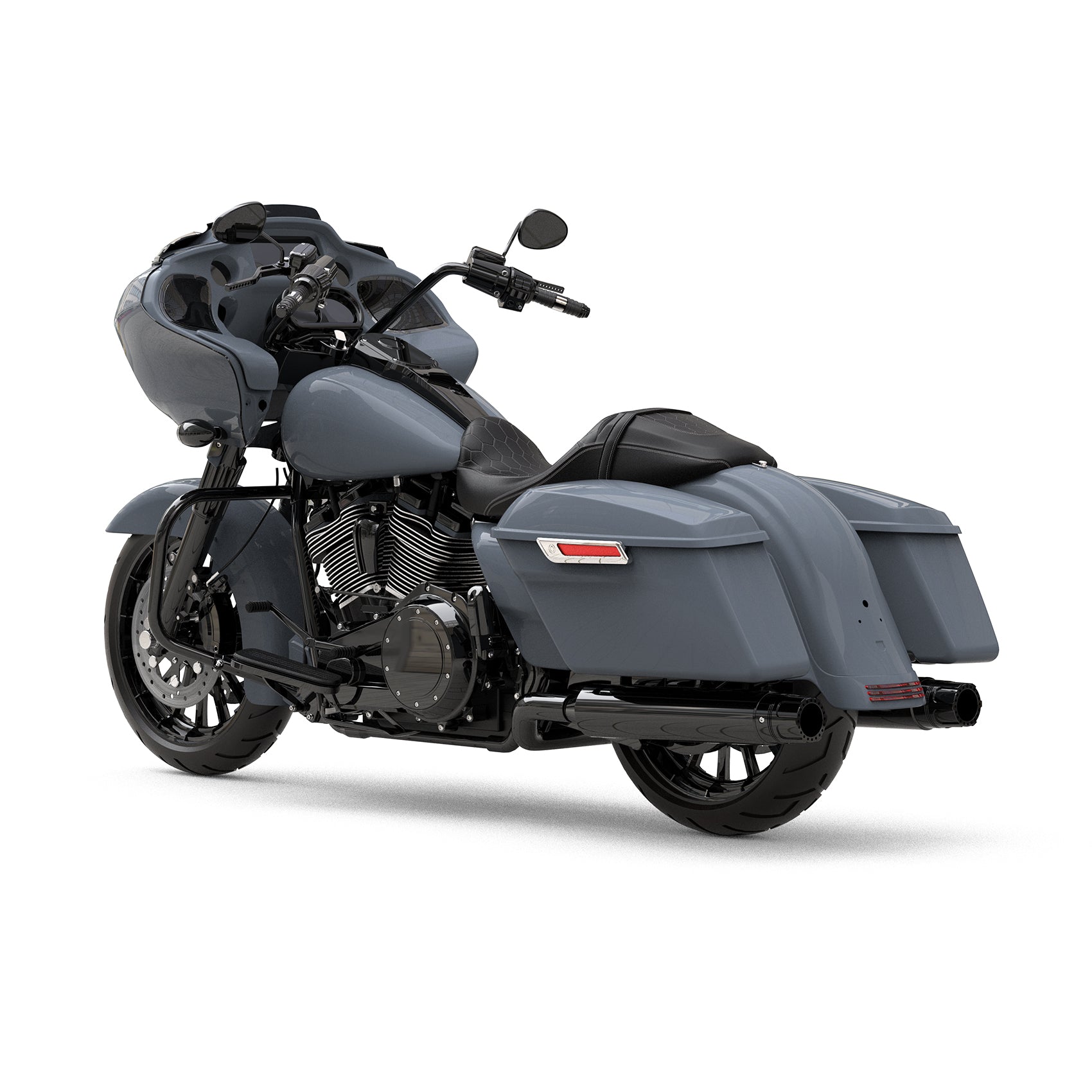 HR3 Gunship Gray Complete Body Fairing Kit For Harley Road Glide FLTRX 15-23