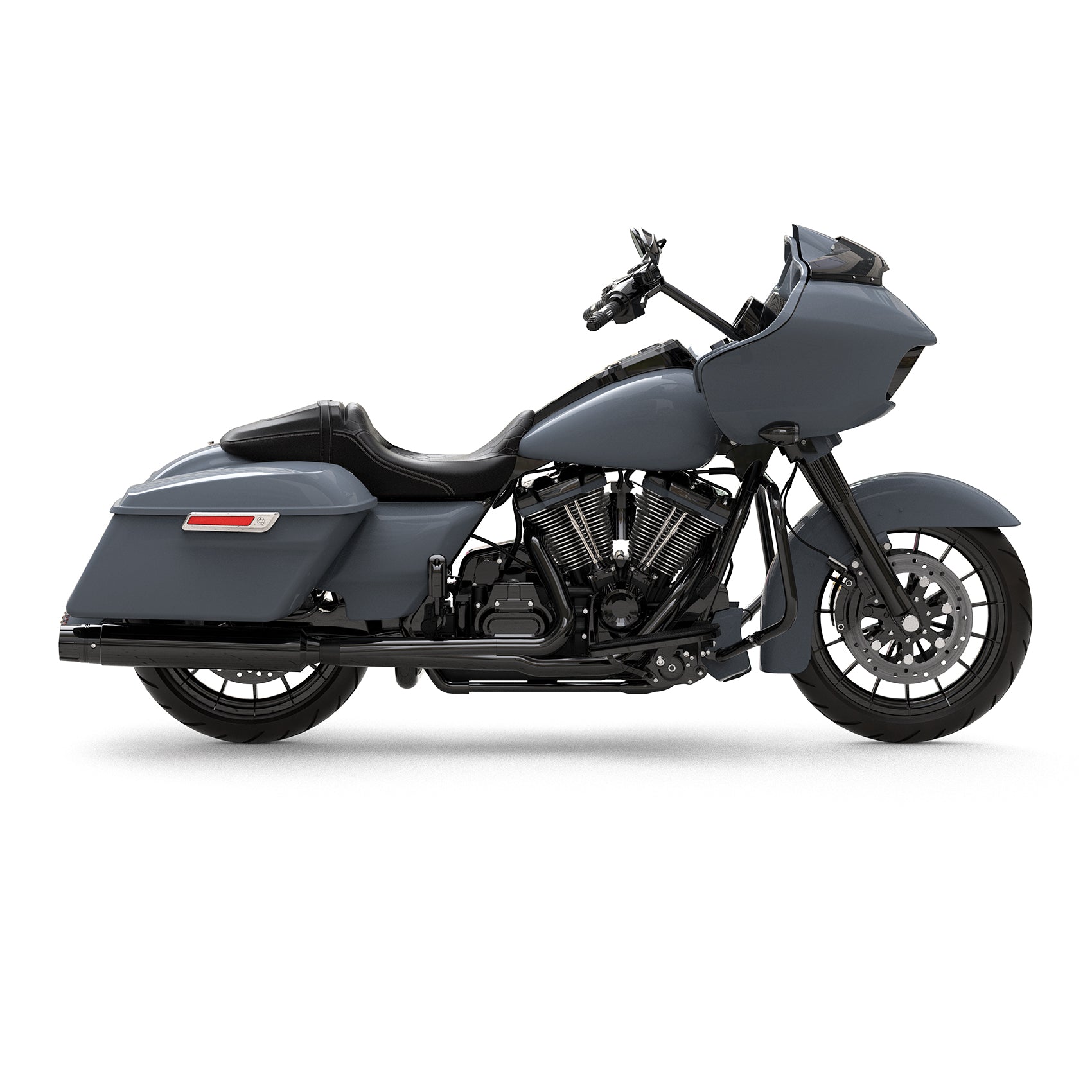 HR3 Gunship Gray Complete Body Fairing Kit For Harley Road Glide FLTRX 15-23