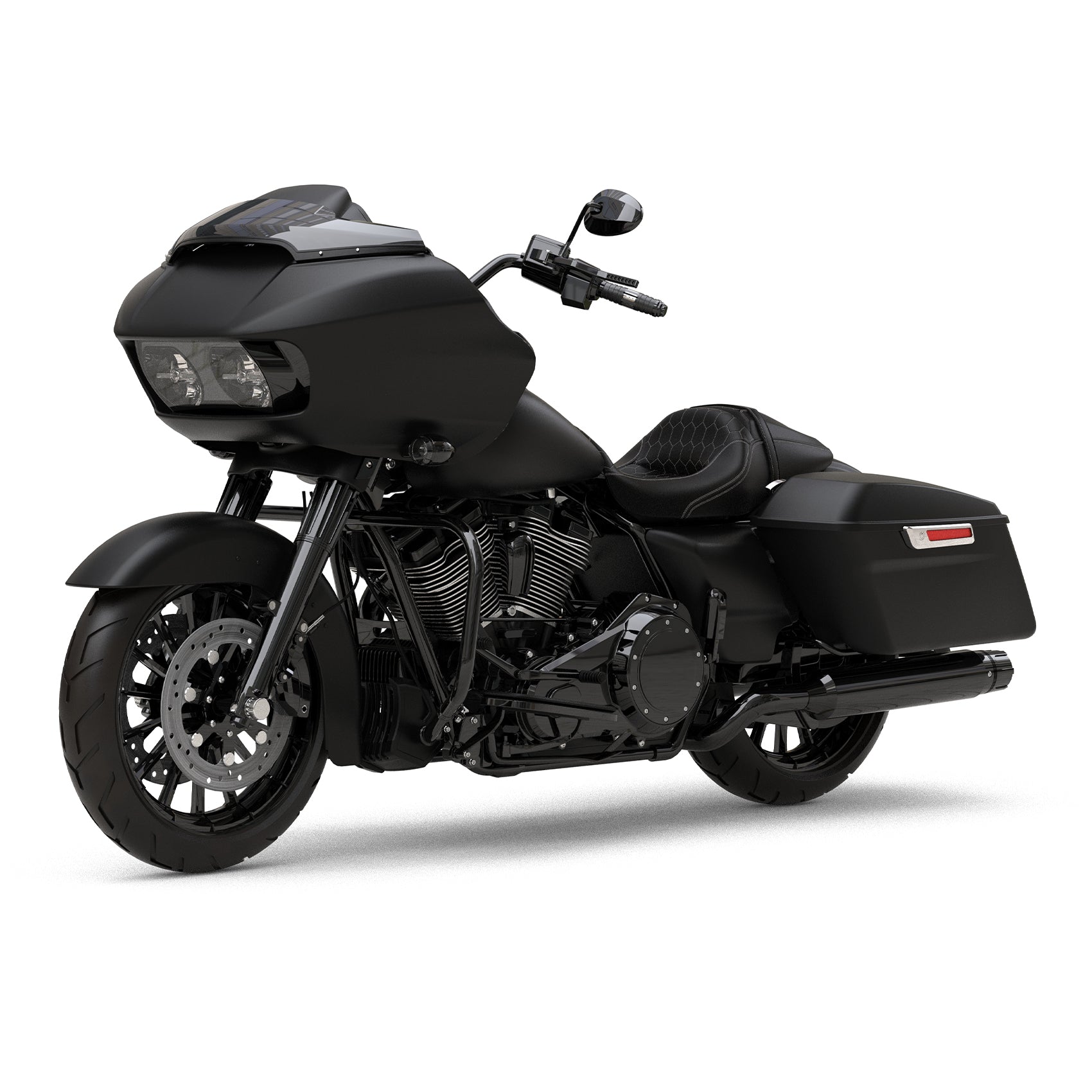 HR3 Black Denim Complete Body Fairing Kit For Harley Road Glide FLTRX 15-23