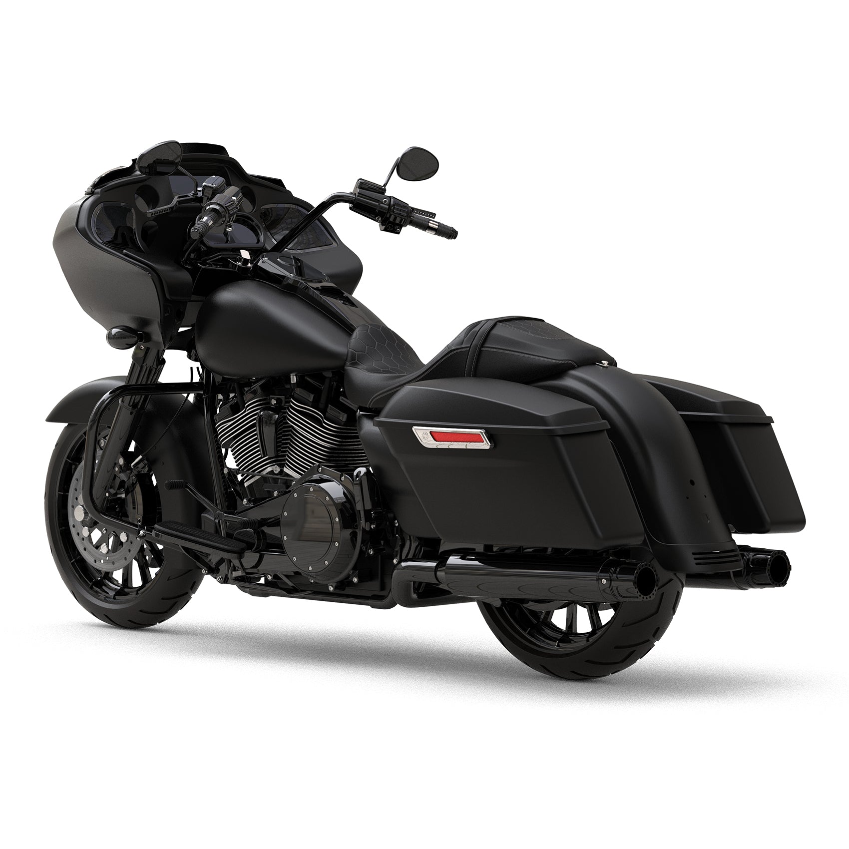 HR3 Black Denim Complete Body Fairing Kit For Harley Road Glide FLTRX 15-23