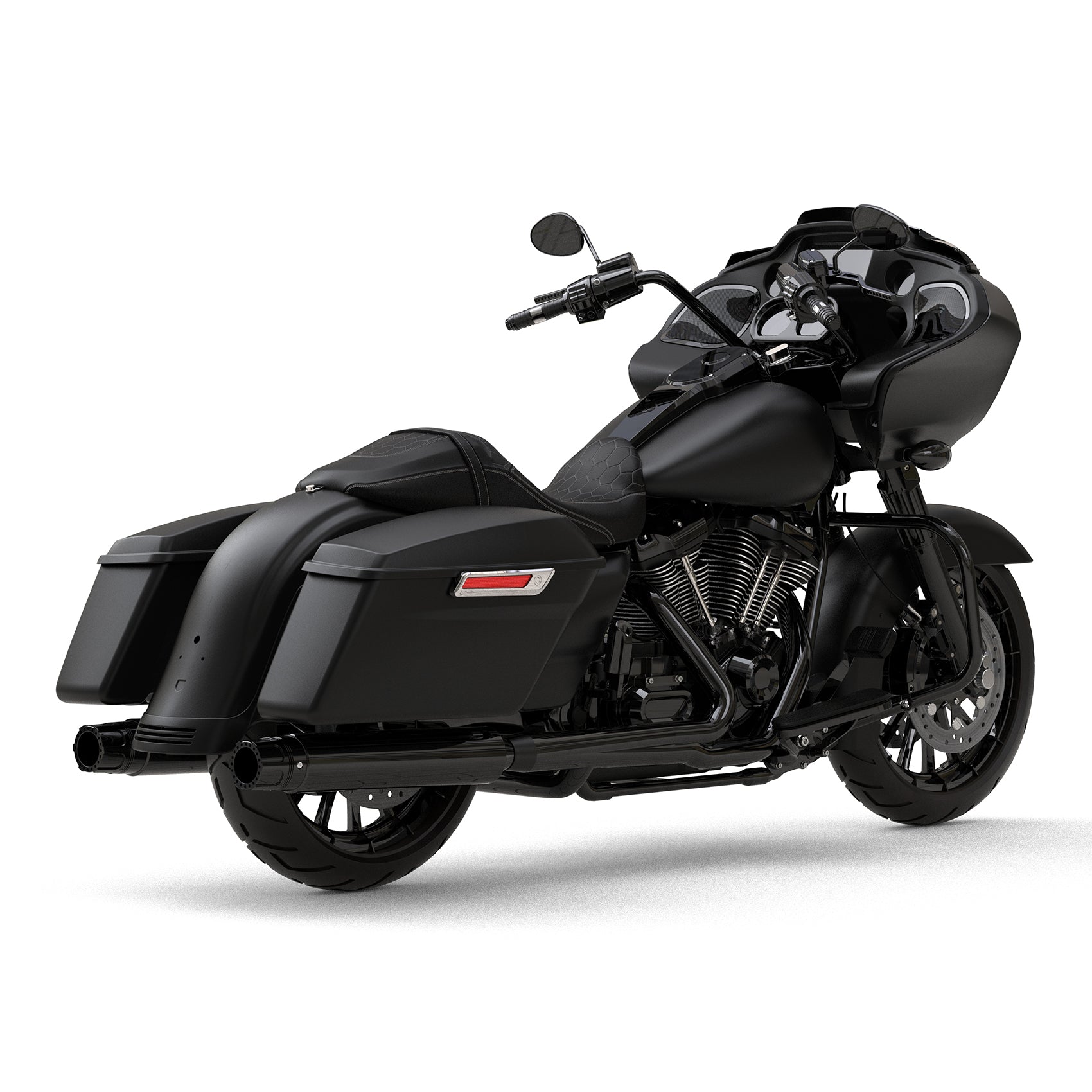 HR3 Black Denim Complete Body Fairing Kit For Harley Road Glide FLTRX 15-23