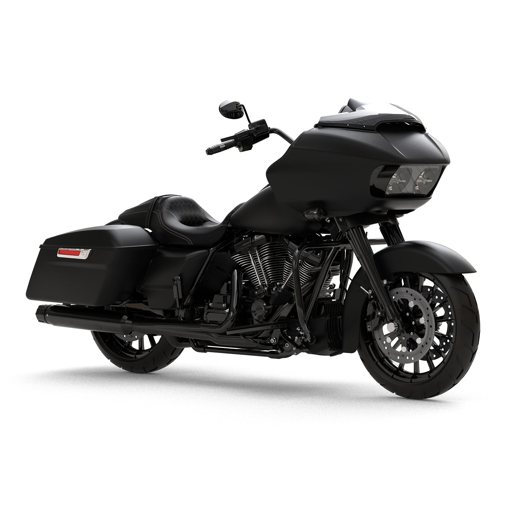 HR3 Black Denim Complete Body Fairing Kit For Harley Road Glide FLTRX 15-23