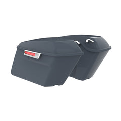 HR3 Gunship Gray Hard Saddlebags Harley Hard Bags ( Regular) For 14-23 Harley Touring