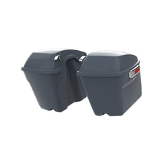 HR3 Gunship Gray Hard Saddlebags Harley Hard Bags ( Regular) For 14-23 Harley Touring