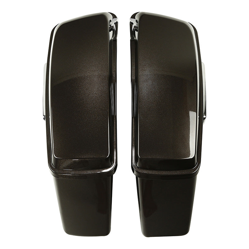 HR3 Sumatra Brown Hard Saddlebags (Regular) For 14-23 Harley Touring