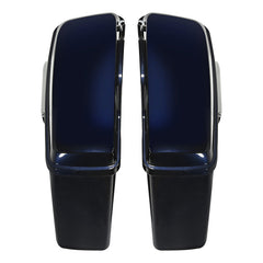 HR3 Midnight Blue Hard Saddlebags Harley Hard Bags (Regular) For 14-23 Harley Touring