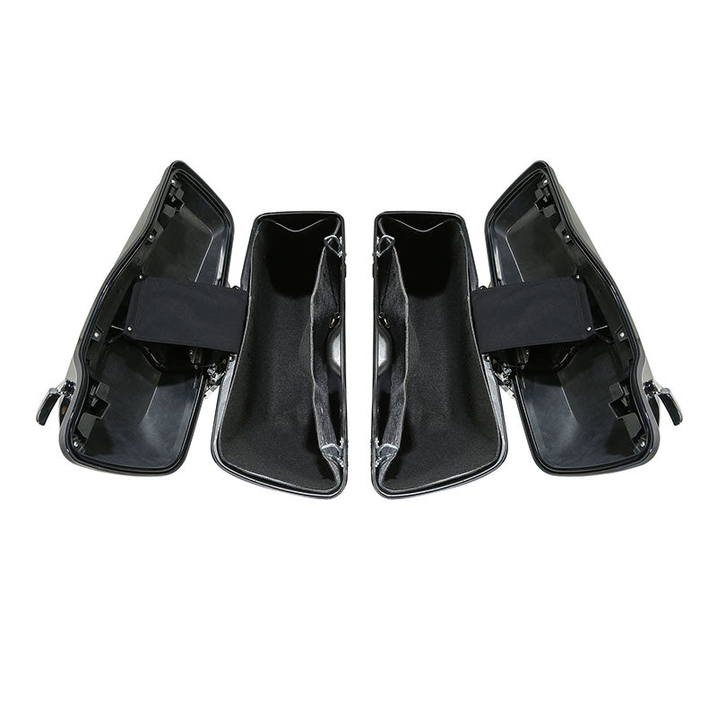 HR3 Midnight Blue Hard Saddlebags Harley Hard Bags (Regular) For 14-23 Harley Touring