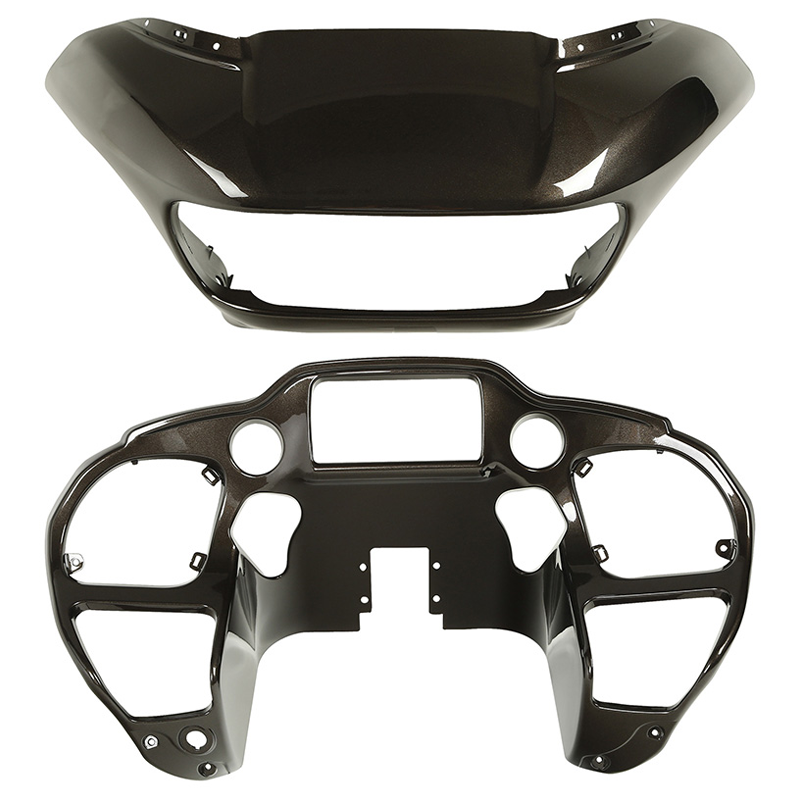 HR3 Sumatra Brown Outer Shark Fairing & Inner Fairing Set 2018 ROAD GLIDE（FLTRX ）