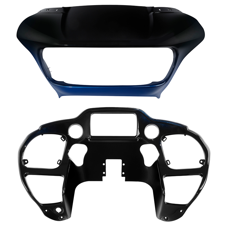 HR3 Mako Shark Fade Outer Shark Fairing & Inner Fairing Set 2019 CVO ROAD GLIDE（FLTRXSE  ）